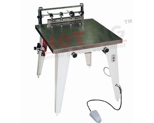Máquina de impressão de tela manual a vácuo