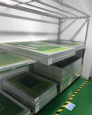 Ecrãs de malha de alumínio, ecrãs de serigrafia de alumínio, molduras de serigrafia