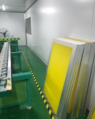 Ecrãs de malha de alumínio, ecrãs de serigrafia de alumínio, molduras de serigrafia