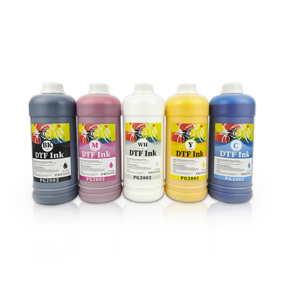 Tinta DTF, tinta de impressão por transferência, tinta DTF CMYKW, máquina de impressão DTF