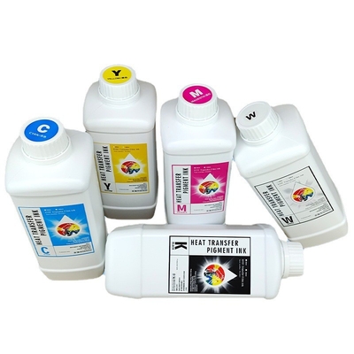 Tinta DTF, tinta de impressão por transferência, tinta DTF CMYKW, máquina de impressão DTF