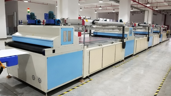 Máquina automática de serigrafia multicolor, PVC, PP, acrílico, folhas de vidro, etc.