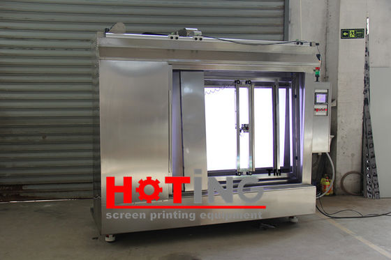 Máquina automática de desenrolar serigrafia para desenrolar, lavar e desenrolar serigrafia
