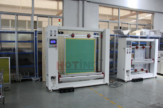 Máquina de revestimento automático de tela digital de dois lados