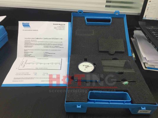 Medidor de tensão de impressão em tela, medidor de tensão, máquina de tensão em tela, dispositivo de verificação da tensão do quadro