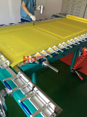 Máquina mecânica de alongamento de malhas, máquina de alongamento de tela, estante de malha de impressão em tela, estante de tela