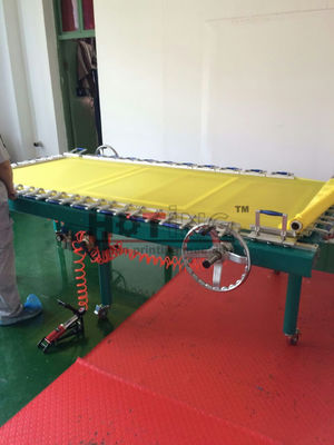 Máquina mecânica de alongamento de malhas, máquina de alongamento de tela, estante de malha de impressão em tela, estante de tela