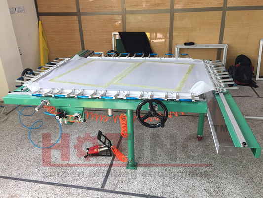Máquina de alongamento de malha mecânica de grande formato, maca de tela de grande porte, máquina de alongamento de tela grande