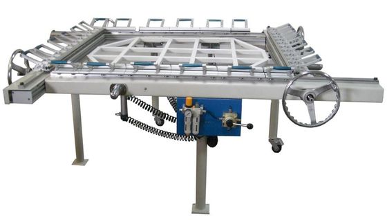 Máquina de alongamento de tela vibratória, maca de aço inoxidável