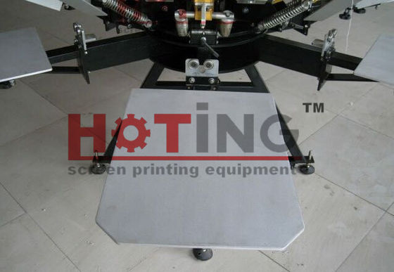 Máquina de serigrafia manual de carrossel